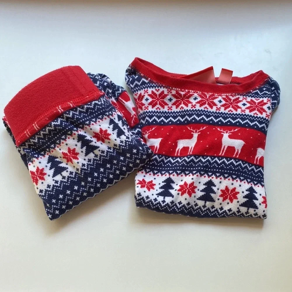 Joyland Holiday Christmas Pajamas‎ Winter Wonderland Christmas Jammies Fair isle